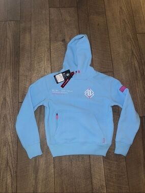 Baseball Lifestyle Cotton Candy Waffle Hoodie *NWT*